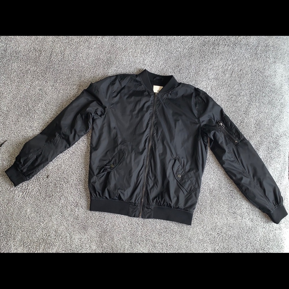 H&M Nylon Bomber Jacket